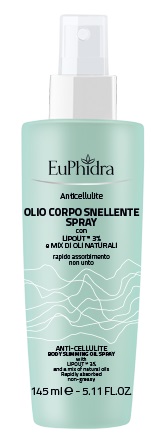 EUPHIDRA ANTICELLULITE OLIO SNELLENTE 145 ML - Farmacia di Regoledo Srl