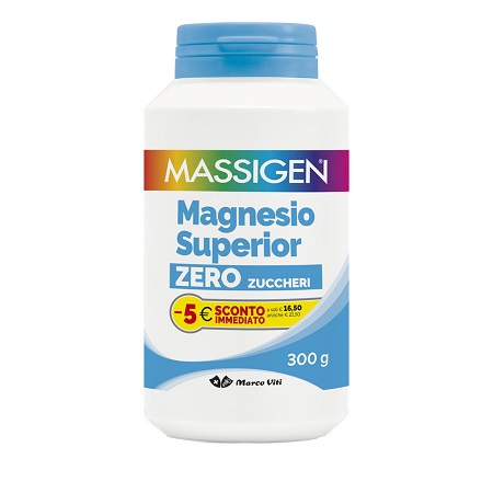 MASSIGEN MAGNESIO SUPERIOR PROMO 300 G - Farmacia di Regoledo Srl