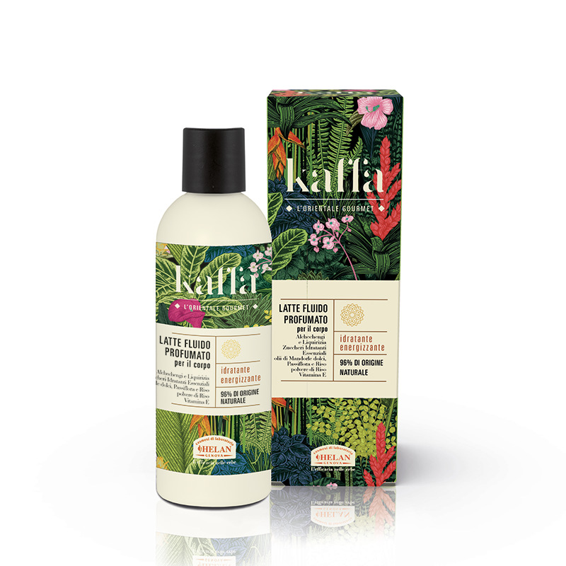 HELAN KAFFA LATTE FLUIDO PROFUMATO PER IL CORPO 200 ML - Farmacia di Regoledo Srl