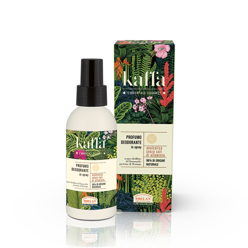 HELAN KAFFA PROFUMO DEODORANTE SPRAY ANALCOLICO 100 ML - Farmacia di Regoledo Srl