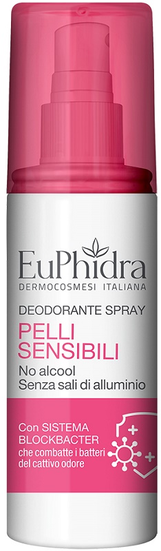 EUPHIDRA DEO SPRAY PELLI DELICATE 100 ML - Farmacia di Regoledo Srl
