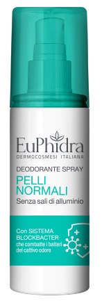 EUPHIDRA DEO SPRAY PELLI NORMALI  100 ML - Farmacia di Regoledo Srl