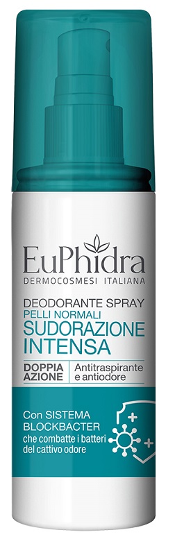 EUPHIDRA DEO SPRAY SUDORAZIONE INTENSA 100 ML - Farmacia di Regoledo Srl