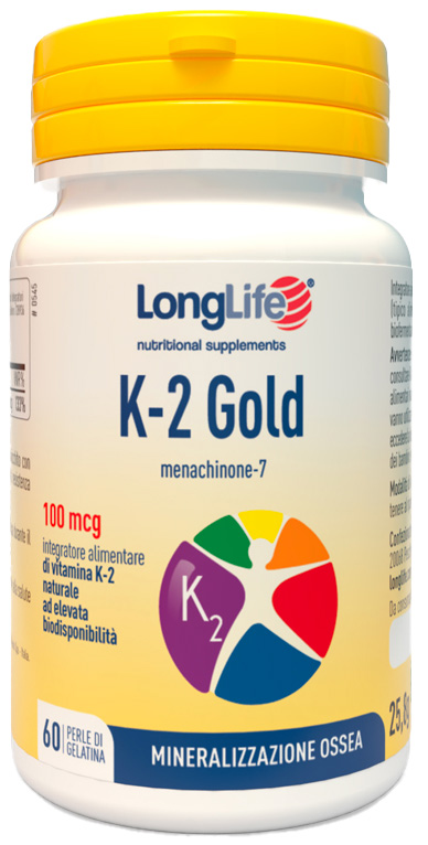 LONGLIFE K-2 GOLD 60 PERLE - Farmacia di Regoledo Srl