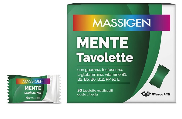 MASSIGEN MENTE 30 TAVOLETTE MASTICABILI - Farmacia di Regoledo Srl
