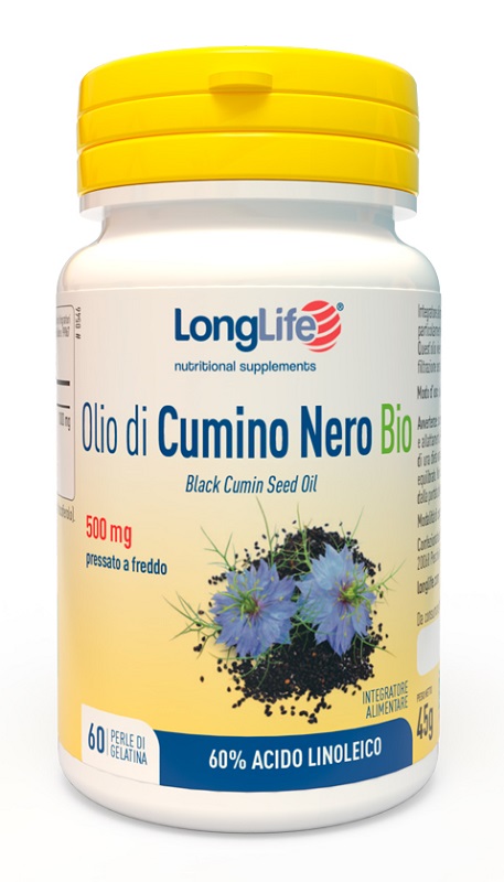 Longlife Olio di Cumino Nero bio 60 perle - Farmacia di Regoledo Srl
