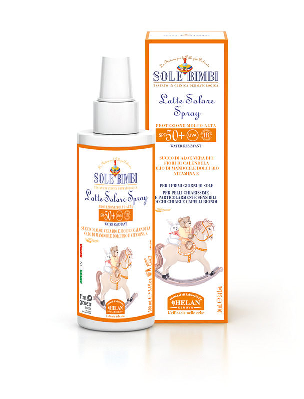 SOLE BIMBI LATTE SOLARE SPRAY SPF50+ 100 ML - Farmacia di Regoledo Srl