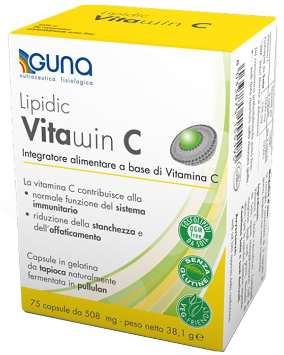 LIPIDIC VITAWIN C - VITAMINA C 75 CAPSULE - Farmacia di Regoledo Srl