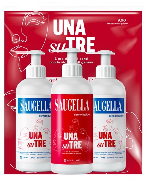 SAUGELLA 1 SU 3 BUNDLE DERMOLIQUIDO 3 X 200 ML - Farmacia di Regoledo Srl