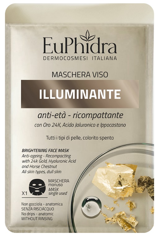EUPHIDRA MASCHERA VISO ILLUMINANTE 1 PEZZO - Farmacia di Regoledo Srl