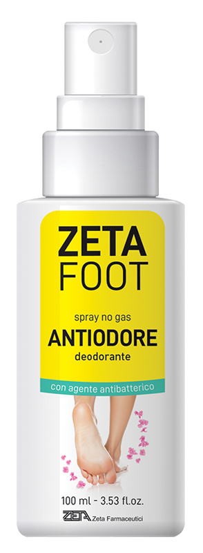 ZETAFOOT SPRAY ANTIODORE 100 ML - Farmacia di Regoledo Srl