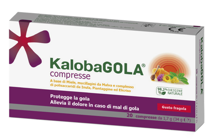 KALOBAGOLA 20 COMPRESSE FRAGOLA - Farmacia di Regoledo Srl
