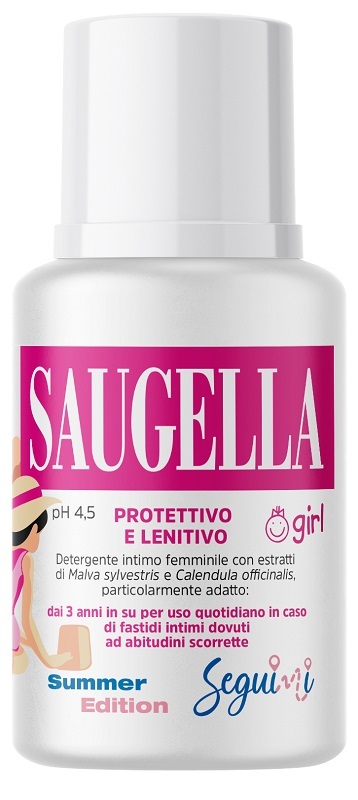 SAUGELLA GIRL PROTETTIVO E LENITIVO DETERGENTE INTIMO 100 ML - Farmacia di Regoledo Srl