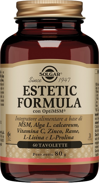 Solgar - Estetic Formula - 60 tavolette - Farmacia di Regoledo Srl