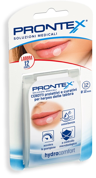 PRONTEX HYDROCOMFORT HERPES 12 PEZZI - Farmacia di Regoledo Srl