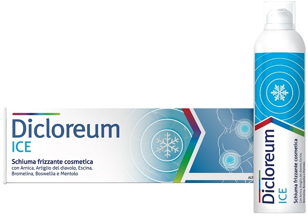 DICLOREUM ICE SCHIUMA FRIZZANTE 150 ML - Farmacia di Regoledo Srl