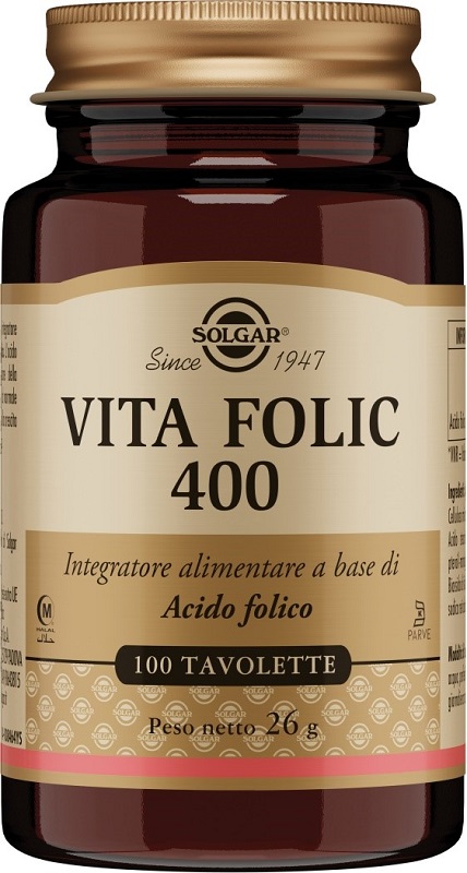 VITA FOLIC 400 100 TAVOLETTE - Farmacia di Regoledo Srl