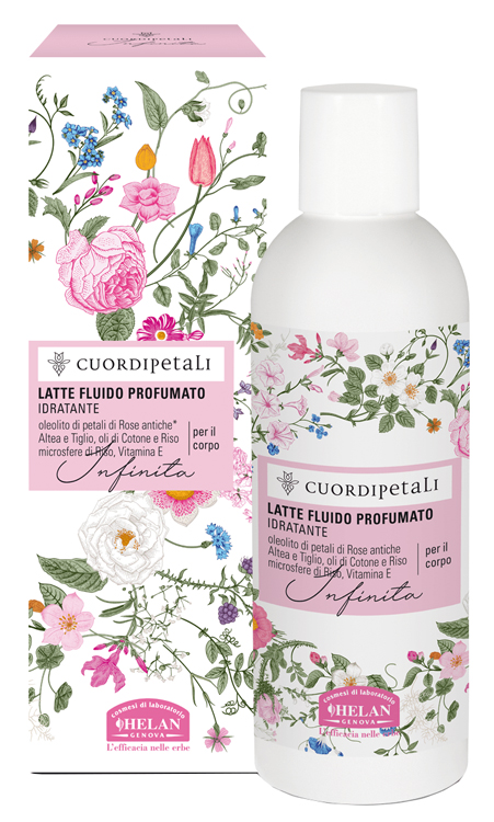 CUOR DI PETALI INFINITA LATTE FLUIDO PROFUMATO IDRATANTE 200 ML - Farmacia di Regoledo Srl