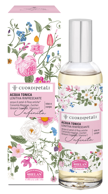 CUOR DI PETALI INFINITA ACQUA TONICA LENITIVA RINFRESCANTE 100 ML - Farmacia di Regoledo Srl