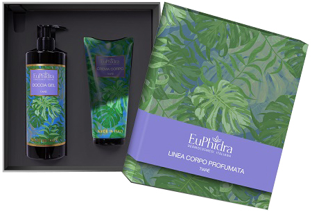EUPHIDRA COFANETTO TIARE 1 DOCCIA GEL 400 ML + 1 CREMA CORPO 200 ML - Farmacia di Regoledo Srl