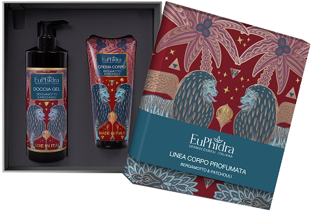 EUPHIDRA COFANETTO BERGAMOTTO & PATCHOULI 1 DOCCIA GEL 400 ML + 1 CREMA CORPO 200 ML - Farmacia di Regoledo Srl