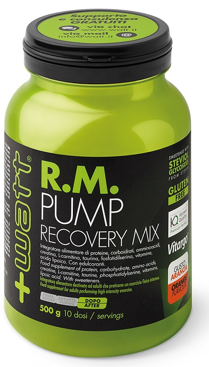 RM PUMP RECOVERY MIX ARANCIA 500 G - Farmacia di Regoledo Srl