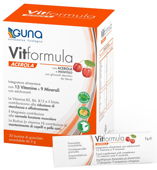 VITFORMULA ACEROLA 30 STICK 2 G - Farmacia di Regoledo Srl