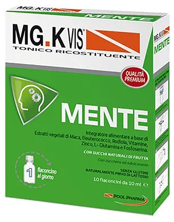 MGK VIS TONICO RICOSTITUENTE MENTE 10 FLACONCINI DA 10 ML - Farmacia di Regoledo Srl