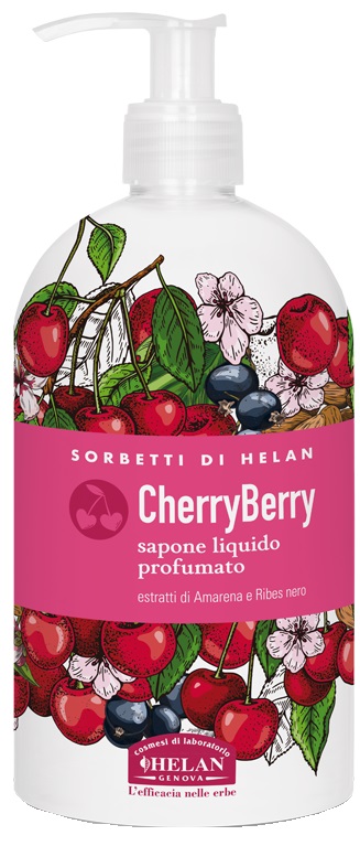 I SORBETTI DI HELAN CHERRYBERRY SAPONE LIQUIDO PROFUMATO 500 ML - Farmacia di Regoledo Srl