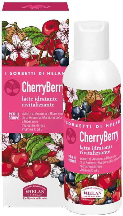 I SORBETTI DI HELAN CHERRYBERRY LATTE IDRATANTE RIVITALIZZANTE 150 ML - Farmacia di Regoledo Srl