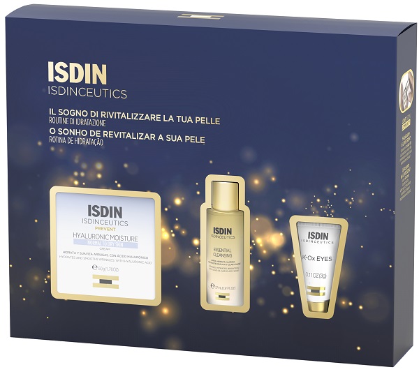ISDINCEUTICS PACK IDRATANTE HM NORMALE 2024 1 CREMA 50 ML + 1 DETERGENTE 27 ML + 1 GEL 3 G - Farmacia di Regoledo Srl