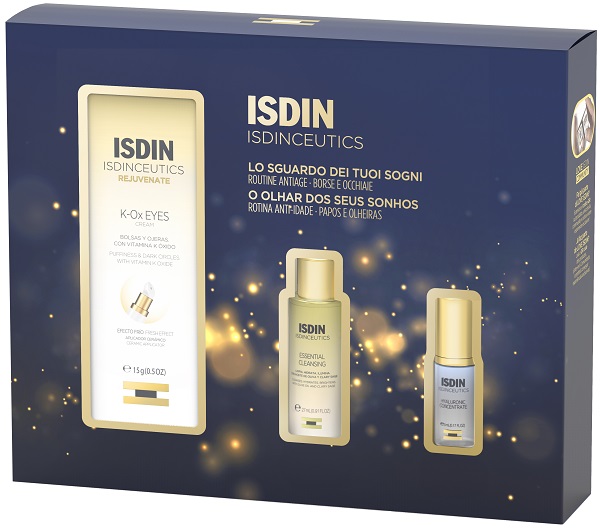 ISDINCEUTICS PACK SGUARDO LUMINOSO 2024 1 GEL 15 ML + 1 DETERGENTE 27 ML + 1 SIERO 5 ML - Farmacia di Regoledo Srl