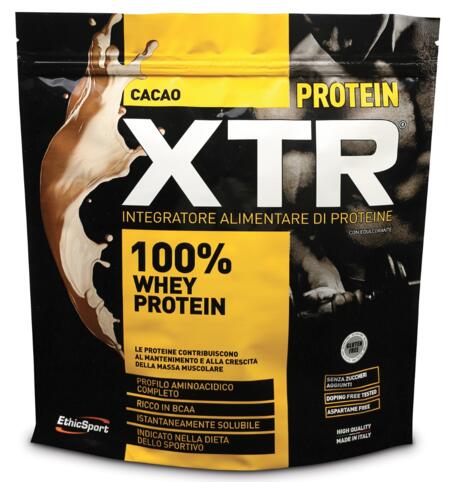 Ethicsport - Protein XTR - Cacao 500 grammi - Farmacia di Regoledo Srl