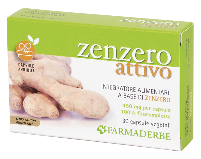 ZENZERO ATTIVO 30 CAPSULE VEGETALI - Farmacia di Regoledo Srl