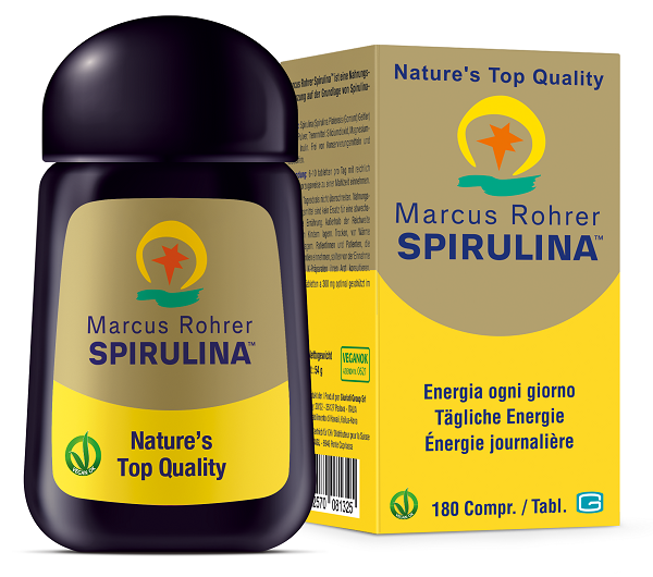 SPIRULINA MARCUS ROHRER 180 COMPRESSE - Farmacia di Regoledo Srl