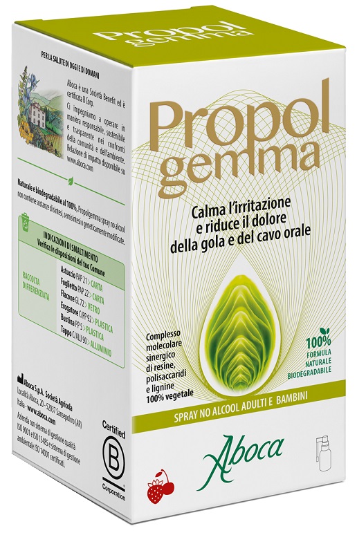 PROPOLGEMMA SPRAY NO ALCOOL BAMBINI E ADULTI 30 ML - Farmacia di Regoledo Srl