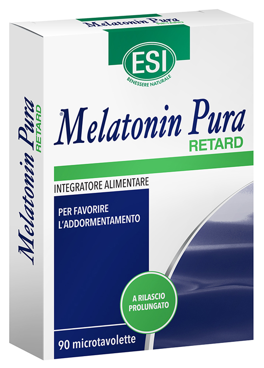 Esi - Melatonin Pura Retard - 90 microtavolette - Farmacia di Regoledo Srl