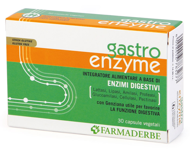GASTRO ENZYME 30 CAPSULE VEGETALI - Farmacia di Regoledo Srl