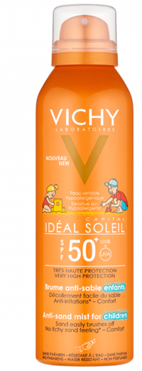 IDEAL SOLEIL ANTI-SAND KIDS SPF50 200 ML - Farmacia di Regoledo Srl