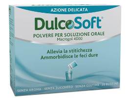 DULCOSOFT POLVERE PER SOLUZIONE ORALE 20 BUSTINE - Farmacia di Regoledo Srl