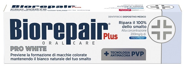 Biorepair - Dentifricio Plus Pro White - 75 ml - Farmacia di Regoledo Srl