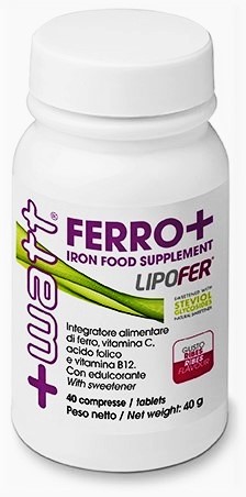 +Watt - Ferro+ 40 Compresse - Farmacia di Regoledo Srl