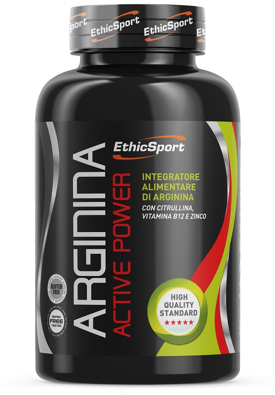 ETHICSPORT ARGININA ACTIVE POWER 90 COMPRESSE DA 1500 MG - Farmacia di Regoledo Srl