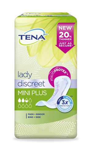 Tena - Lady Discreet - Assorbenti MiniPlus - 16 pezzi - Farmacia di Regoledo Srl