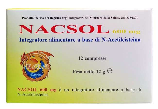 NACSOL 12 COMPRESSE - Farmacia di Regoledo Srl