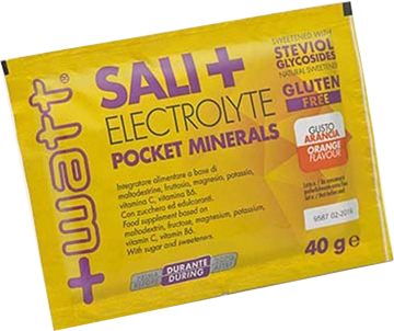 +Watt - Sali+ Electrolyte Pocket Minerals - Bustina da 40 grammi - Farmacia di Regoledo Srl