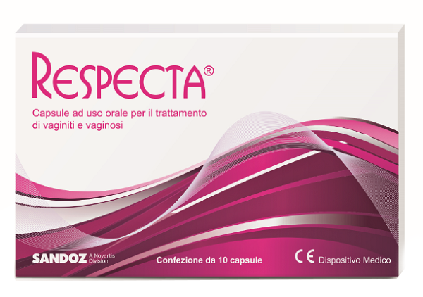 RESPECTA 10 CAPSULE AD USO ORALE PER VAGINITI E VAGINOSI - Farmacia di Regoledo Srl