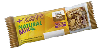 +Watt - Barretta Natural Mix - Arachidi/Datteri 30 grammi - Farmacia di Regoledo Srl