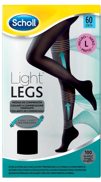 SCHOLL LIGHTLEGS 60 DENARI TAGLIA L COLORE NERO 1 PAIO - Farmacia di Regoledo Srl