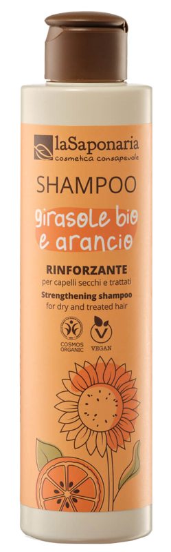 SHAMPOO RINFORZANTE GIRASOLE BIO E ARANCIO 200 ML - Farmacia di Regoledo Srl